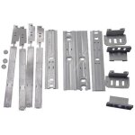 Ensemble glissi�res de porte d'origine (481231019131, c00312150) r�frig�rateur, cong�lateur aeg, ariston ...