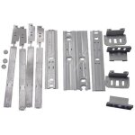 Ensemble glissi�res de porte d'origine (481231019131, c00312150) r�frig�rateur, cong�lateur aeg, ariston ...