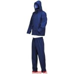 Industrial starter - ensemble imperm�able veste et pantalon pu / pvc / polyester bleu - salone