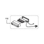 Ensemble interrupteur clavier pour hotte - 38452