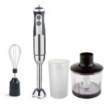 Ensemble mixeur multifonction 4 en 1 (comprend un hachoir � viande, un gobelet � jus de 500 ml et un ...