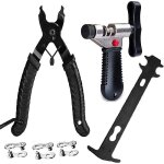 Ensemble d'outils de chaîne de vélo, lien de vélo pince + outil dérive chaîne + vérificateur de la chaîne ... Ensemble d'outils de chaîne de vélo, lien de vélo pince + outil dérive chaîne + vérificateur de la chaîne ...