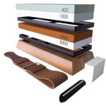 Ensemble de pierres � aiguiser pour couteaux kd10576