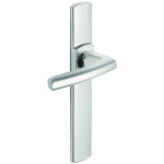 Ensemble de poign�e ?scult? sur plaque - bezault - platine - plaque 215 x 41 mm - entraxe de fixation ...