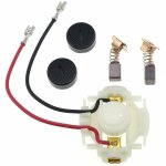 Ensemble de porte - balais et couvercles de charbon cb430 et brosses pour makita bga450 bga452 dga452 ...