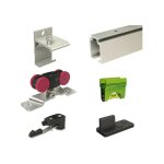 Ferrure pour porte coulissante suspendue saf10 - 80 - longueur : 3 m - mantion Ferrure pour porte coulissante suspendue saf10 - 80 - longueur : 3 m - mantion