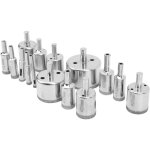 Ensemble de scie cloche, coupe - verre diamant, 15 pi�ces / ensemble anti - poussi�re pour marbre en ...