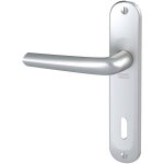 Ensemble sur plaque mondial cl� l finition argent - vachette - 046173