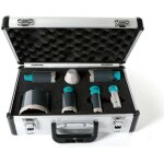 Ensemble tr�pans diamant�s maxi (m14), diam�tres 25, 35, 40, 45 et 68 mm et fraises bihui
