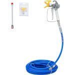 Ensemble de tuyaux de pulverisation de peinture sans air vevor tuyau en fibre durable de 50 pieds 3600 ...