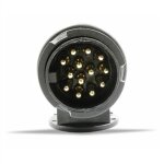 13 broches ports adaptateur camion prise attelage electrique voiture tracteur remorque remorquage vhicule ...