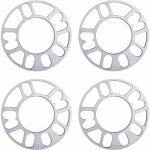 4 pcs entretoises de roues en alliage aluminium, joints de moyeu de roue largis modifis, elargisseur ...