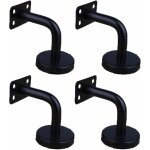 4 pièces acier inoxydable supports de main courante pour fixation murale supports de rail d'escalier ... 4 pièces acier inoxydable supports de main courante pour fixation murale supports de rail d'escalier ...