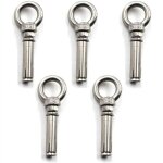 5 pices m6x50mm anneau de levage  anneau  anneau en acier inoxydable 304