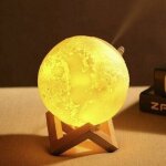 880ml humidificateur et veilleuse décoration de lampe de lune à intensité variable pour chambre de bébé ... 880ml humidificateur et veilleuse décoration de lampe de lune à intensité variable pour chambre de bébé ...