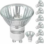 Simplicity - ampoule halogne gu10, ampoule gu10  intensit variable 50w 230v, 500lm blanc chaud 2700k, ...