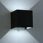 Applique murale extrieure dtecteur de mouvement 12w clairage mural led, ip65, capteur de lumire murale ...