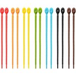 Color silicone cravate sac rutilisable silicone cravate sac protecteur cravates alimentaire sac rouleau ...