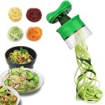 Ensoleille - coupe - l�gumes � lame en spirale pour spaghettis de l�gumes, coupe - l�gumes pour carottes, ...