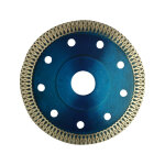 Disque diamant, 125x22, 23x h10 mm, 1, 2mm extra fin, x - teeth turbo mesh rim, disque  trononner ...