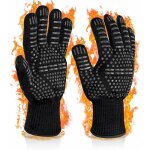 Gant anti chaleur gant de cuisine gants pour barbecue gant four jusqu'� 800?c universel gants de cuisine ...