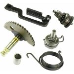 Kick shaft assembly starter gear moteur pour scooter 4 temps gy6 50cc 60cc 80cc, ensoleill�