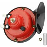 Klaxon de train 12 v 300 db tanche pour moto camion train bateau voiture suv bateau - rouge autres pice ...