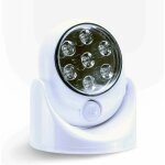 Lampes 7 leds sans fil avec dtecteur de mouvement ? orientable  360 degrs, starlight, ensoleill