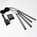 Lampe voiture intrieur led voiture interieur, auto gadgets lumineuse  led de voiture contrle app, ...