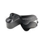 Noir), 30 x 60 loupe bijoutier, led loupe eclairante horloger, gemmes bijoux pierres timbres pieces montres ...