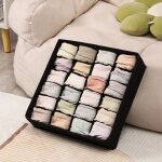 Organisateur de tiroir pliable en tissu non tiss pour sous - vtements, soutien - gorge, chaussettes ...