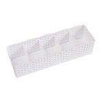 Organiseur de tiroir, organisateur de tiroir de bureau avec 5 compartiments en maille perfore chaussettes ...