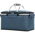 Paniers de pique - nique pliables, panier de pique - nique 4 personnes avec doublure imperméable, sac ... Paniers de pique - nique pliables, panier de pique - nique 4 personnes avec doublure imperméable, sac ...