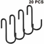 Paquet de 20 crochets en s robustes porte - casserole crochets de support crochets suspendus crochets ...