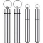Ensoleille - porte - baguettes en mtal portable, bote tanche en alliage d'aluminium 4 pices bote ...