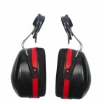 Quip d'couteurs antibruit de type casque, de cache - oreilles antibruit, de bouchons d'oreille de protection ...