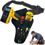 Sac  outils avec ceinture, sac porte - outil pour perceuse lectrique, outil holster tui avec ceinture ...