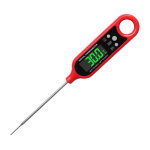 Thermometre cuisine, 3s lecture instantanée thermomètre cuisson Étanche avec sonde longue, rétroéclairage ... Thermometre cuisine, 3s lecture instantanée thermomètre cuisson Étanche avec sonde longue, rétroéclairage ...