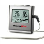 Tp16 thermomtre de cuisson pour viande numrique avec large cran lcd pour fumoir four cuisine friandises ...