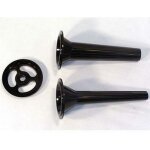 Entonnoir a saucisse noir a950 pour hachoir a viande kenwood
