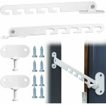 Entrebailleur de fen�tre � battant 2 pcs entrebailleurs de fen�tre avec vis entrebailleur fenetre pour ...