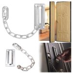 Entrebailleur de porte cha�ne de s�curit� - serrure de protection anti vol - verrouillage maison