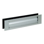 Entr�e boite aux lettres - dimension : 310 x 80 - teinte : bronze fonc� - vinkols