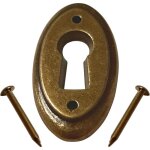 Cyclingcolors - entr�e de cl� meuble serrure entr�e ancien d�coration rustique vintage clef (laitonn� ...