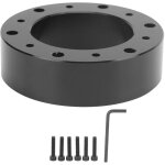 Entretoise de volant de 1 po moyeu  6 trous en alliage d'aluminium adaptateur de coussinet accru - jeffergard ...