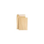 Enveloppes kraft a5 brun (lot de 50) auto - adhsives - cba