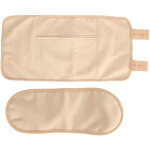 Enveloppe lavable � l'huile de ricin avec sangle �lastique r�glable - d�tox du foie et soins du ventre ...