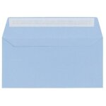 Enveloppe pollen clairefontaine bleu lavande 110 x 220 mm - paquet de 20