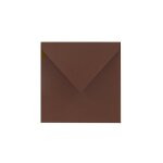 Enveloppe pollen clairefontaine marron cacao 165 x 165 mm - paquet de 20