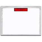 Lot de 100 pochettes documents ci - inclus pac - list a4